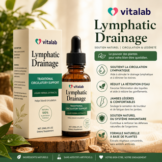 Gouttes de Drainage Lymphatique VitaLab